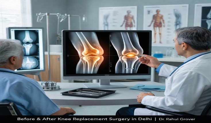 What to Expect Before and After Knee Replacement Surgery in Delhi