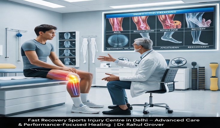 Fast Recovery Sports Injury centre in Delhi – Dr. Rahul Grover.