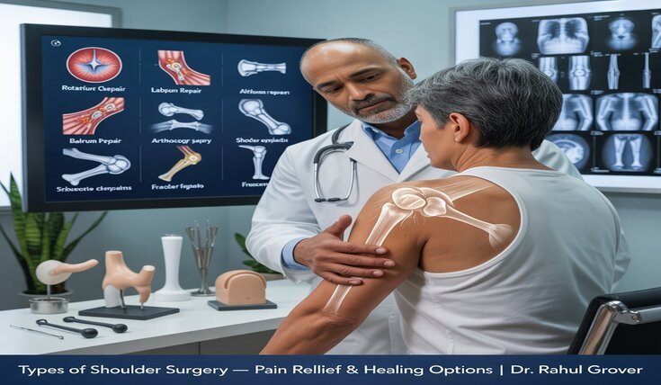 Types of Shoulder Surgery: Options for Pain Relief and Healing