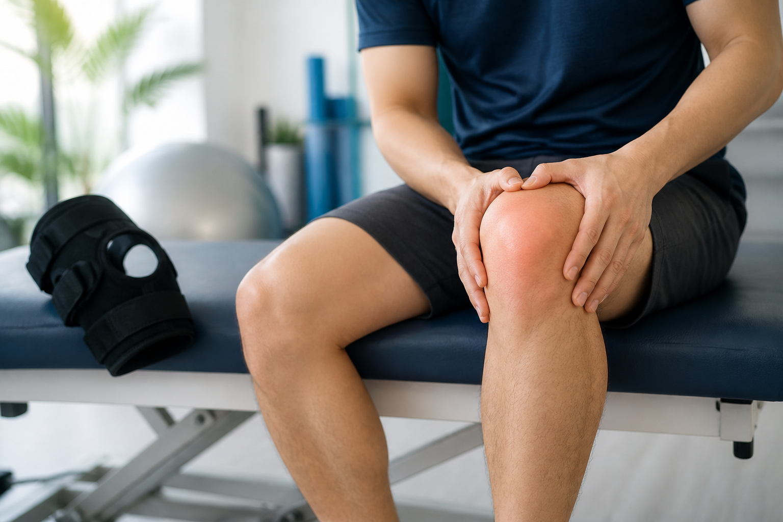 Knee pain recovery care